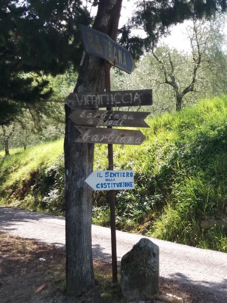Sentiero della Costituzione