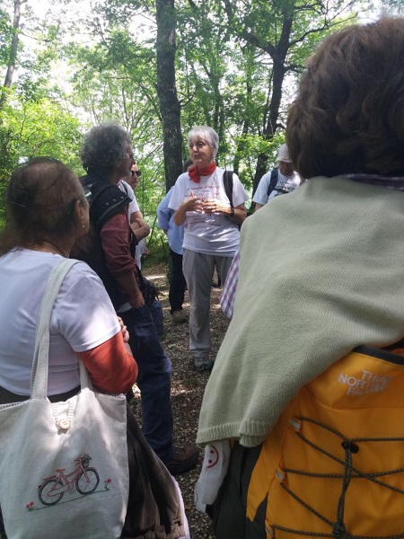 L'infaticabile Sandra Passerotti del Centro Documentazione Don Milani